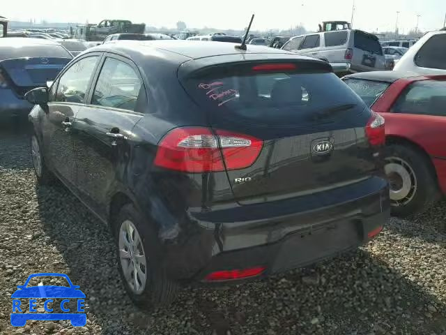 2012 KIA RIO LX KNADM5A39C6091697 image 2