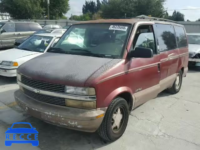 1998 CHEVROLET ASTRO VAN 1GNDM19W4WB177979 image 1