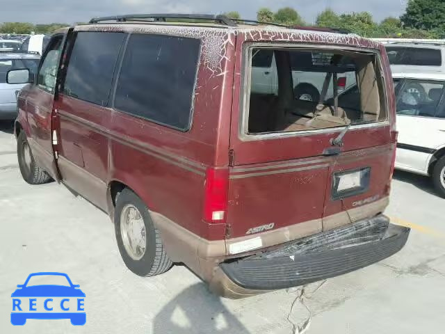 1998 CHEVROLET ASTRO VAN 1GNDM19W4WB177979 image 2