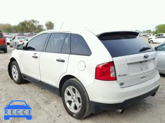 2013 FORD EDGE SE 2FMDK3G90DBB16431 зображення 2