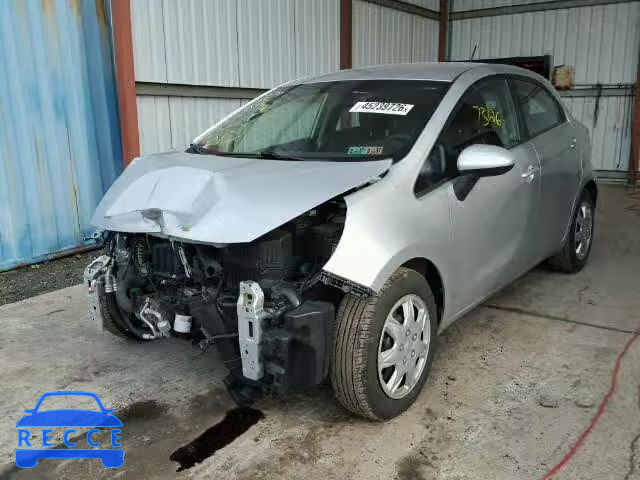 2012 KIA RIO LX KNADM5A32C6028232 image 1