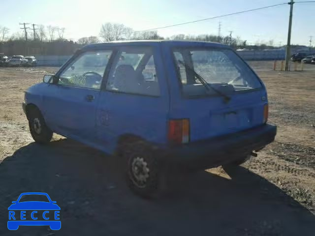 1991 FORD FESTIVA GL KNJPT06HXM6109116 image 2