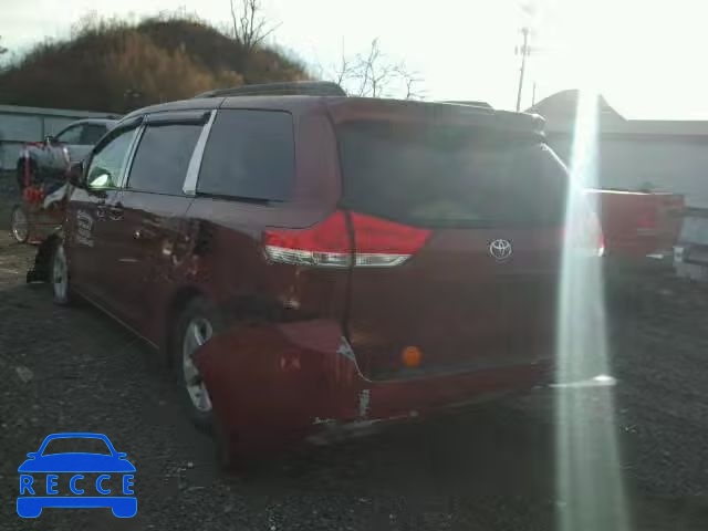 2012 TOYOTA SIENNA LE 5TDKK3DC3CS262007 image 2