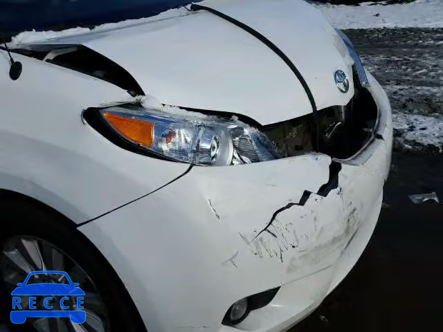 2013 TOYOTA SIENNA XLE 5TDDK3DC0DS070702 зображення 9