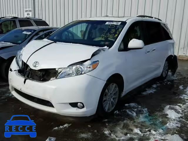 2013 TOYOTA SIENNA XLE 5TDDK3DC0DS070702 зображення 1