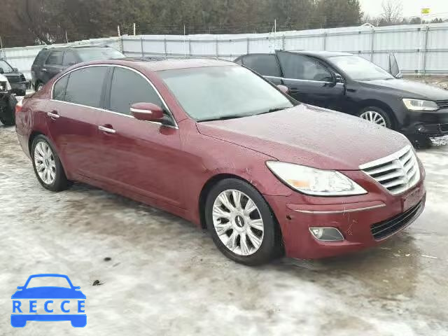 2009 HYUNDAI GENESIS KMHGC46E49U048103 image 0