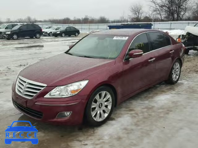 2009 HYUNDAI GENESIS KMHGC46E49U048103 image 1