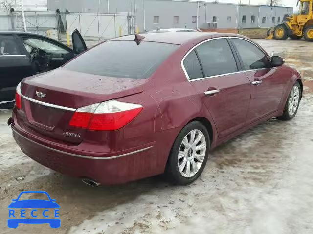 2009 HYUNDAI GENESIS KMHGC46E49U048103 image 3