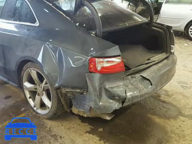 2009 AUDI A5 QUATTRO WAUDK78TX9A004936 image 9