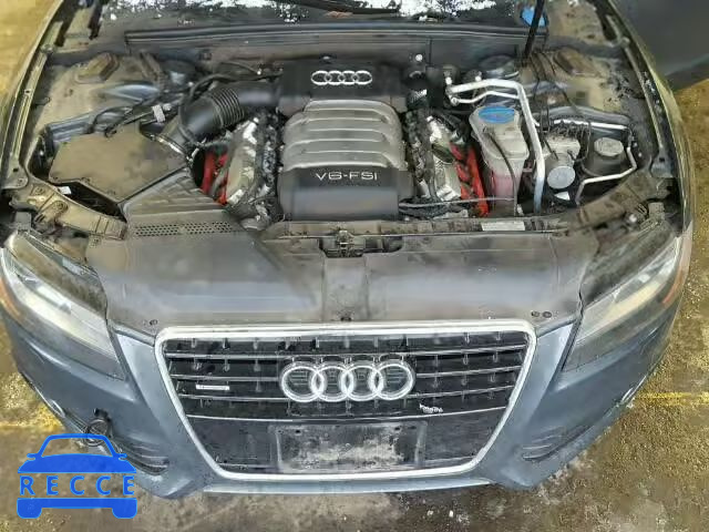 2009 AUDI A5 QUATTRO WAUDK78TX9A004936 image 6