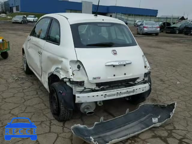 2012 FIAT 500 POP 3C3CFFAR2CT381602 Bild 2