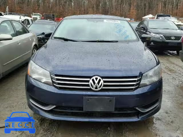 2013 VOLKSWAGEN PASSAT S 1VWAP7A31DC078337 image 9