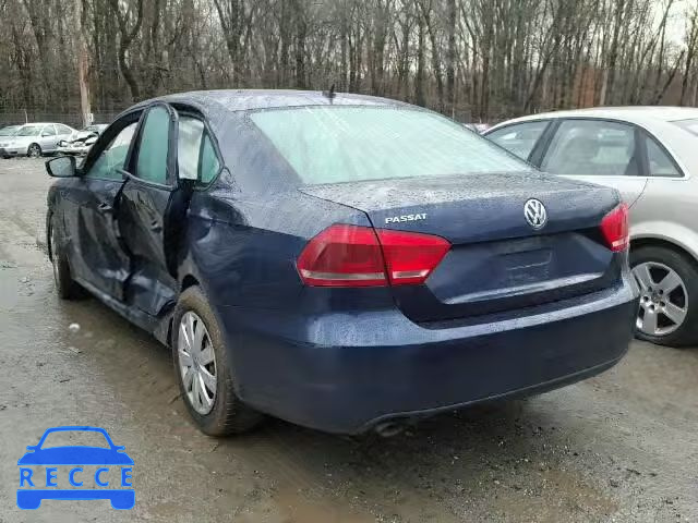 2013 VOLKSWAGEN PASSAT S 1VWAP7A31DC078337 image 2