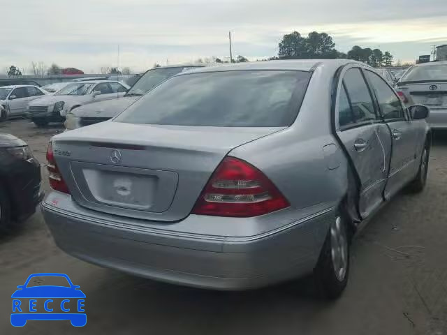 2004 MERCEDES-BENZ C240 WDBRF61J24E019172 зображення 3