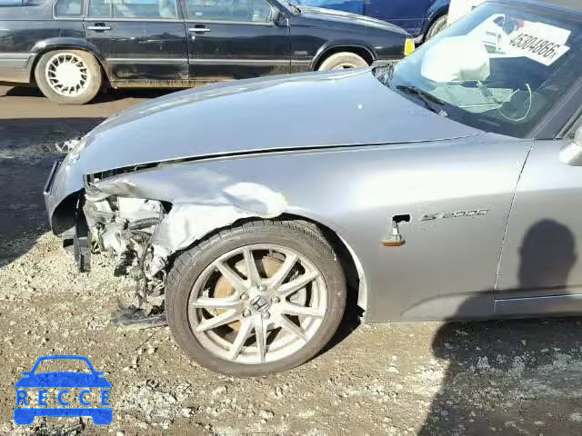 2004 HONDA S2000 JHMAP21444T006061 зображення 9