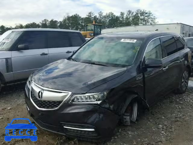 2015 ACURA MDX TECH 5FRYD3H44FB002679 зображення 1