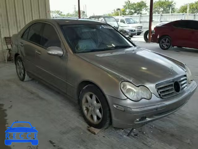 2004 MERCEDES-BENZ C240 WDBRF61J54F550781 зображення 0