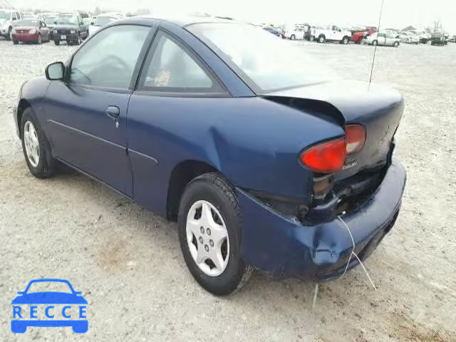 2002 CHEVROLET CAVALIER 1G1JC124027462109 Bild 2