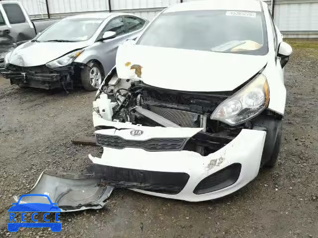 2012 KIA RIO LX KNADM5A38C6083218 image 9