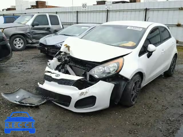 2012 KIA RIO LX KNADM5A38C6083218 image 1