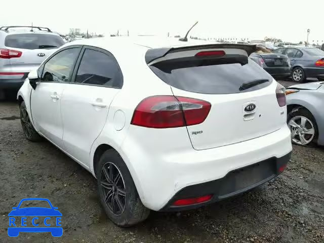 2012 KIA RIO LX KNADM5A38C6083218 image 2