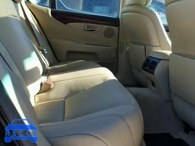 2009 LEXUS LS460 AWD JTHCL46F695002924 зображення 5