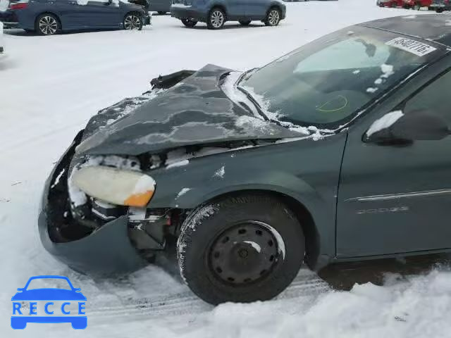 2001 DODGE STRATUS SE 1B3EJ46X21N528398 зображення 9