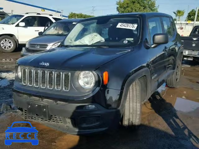 2016 JEEP RENEGADE S ZACCJAAT8GPD03881 image 1