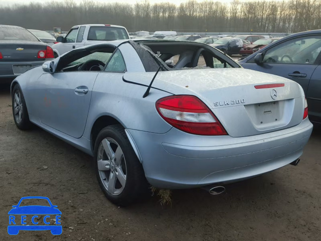 2006 MERCEDES-BENZ SLK 280 WDBWK54F36F105541 image 2