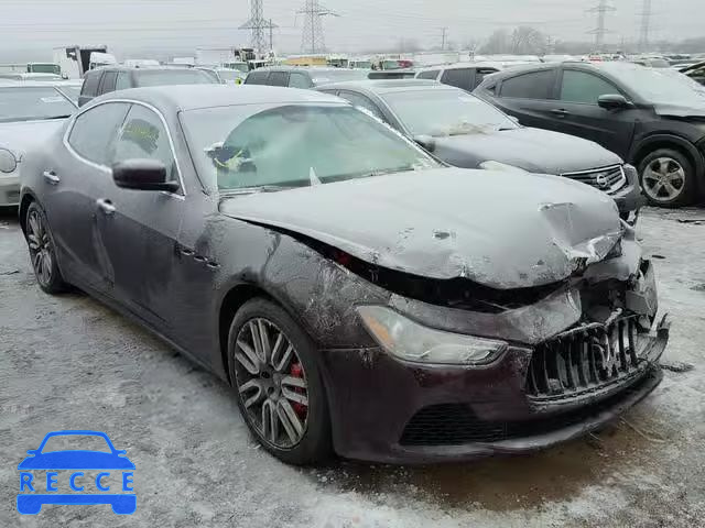 2015 MASERATI GHIBLI S ZAM57RTA0F1136086 image 0