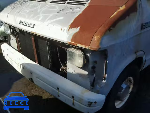 1989 DODGE RAM VAN B2 2B6HB21Y2KK352032 зображення 8