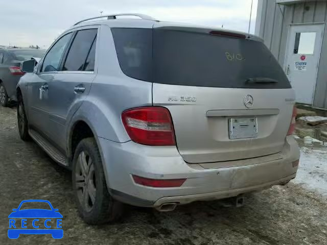 2011 MERCEDES-BENZ ML 350 BLU 4JGBB2FB9BA628185 image 2