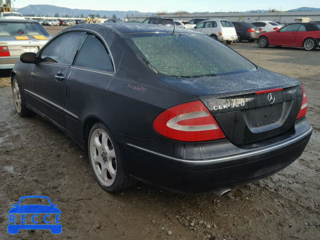 2004 MERCEDES-BENZ CLK 320C WDBTJ65J64F092294 image 2