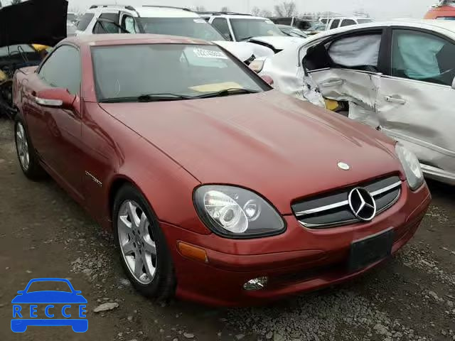 2002 MERCEDES-BENZ SLK 230 KO WDBKK49F32F252115 image 0