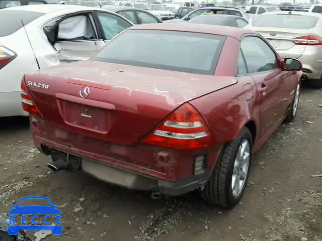 2002 MERCEDES-BENZ SLK 230 KO WDBKK49F32F252115 image 3