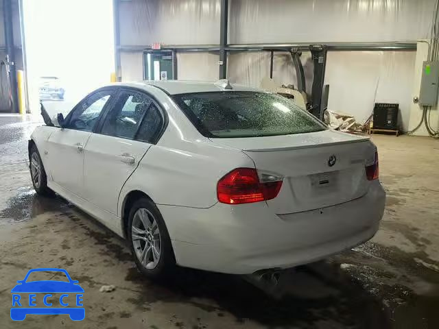 2008 BMW 328 XI SUL WBAVC73578KX91542 Bild 2