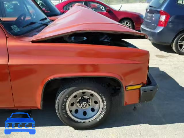 1981 CHEVROLET C10 1GCDC14H9BF313210 Bild 9