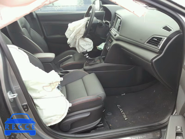 2017 HYUNDAI ELANTRA SP KMHD04LB5HU362833 image 4