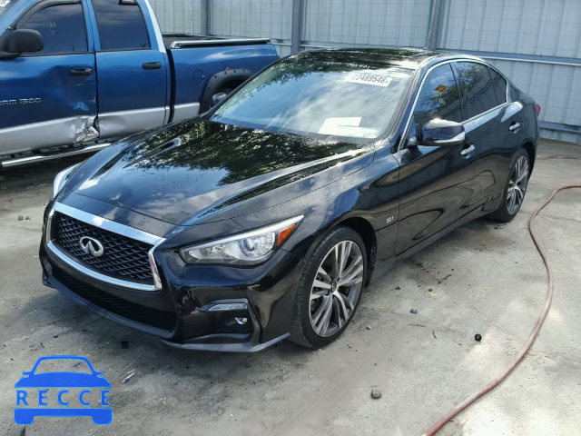 2018 INFINITI Q50 LUXE JN1EV7AP0JM353881 image 1