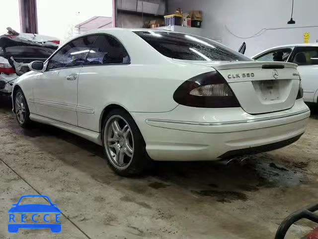 2009 MERCEDES-BENZ CLK 550 WDBTJ72H39F260939 image 2