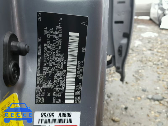 2012 TOYOTA SIENNA SPORT 5TDXK3DC5CS236529 image 9