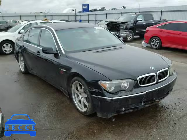 2004 BMW 760 LI WBAGN83514DK11189 image 0