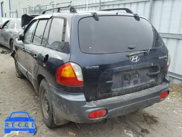 2004 HYUNDAI SANTA FE B KM8SB13D24U607566 зображення 2