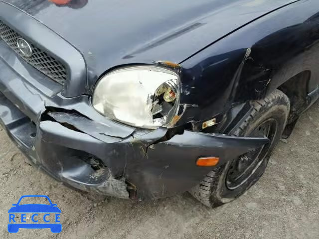 2004 HYUNDAI SANTA FE B KM8SB13D24U607566 зображення 8