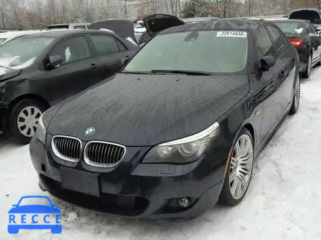 2008 BMW 550 I WBANW53588CT48807 image 1