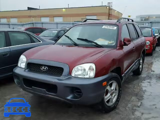 2004 HYUNDAI SANTA FE B KM8SB13DX4U619450 зображення 1