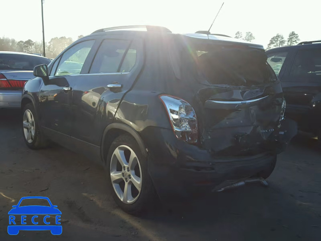 2015 CHEVROLET TRAX LTZ KL7CJNSB5FB059786 зображення 2