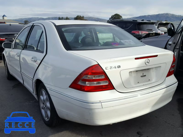 2004 MERCEDES-BENZ C 240 WDBRF61J74A631648 зображення 2