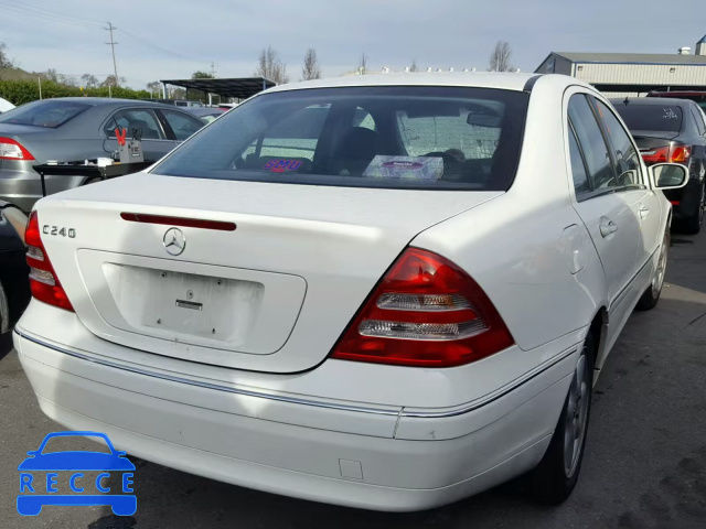 2004 MERCEDES-BENZ C 240 WDBRF61J74A631648 зображення 3