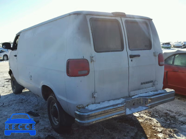 2001 DODGE RAM VAN B3 2B7KB31Z61K520804 image 2